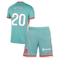 Fotballdrakt Barn Atletico Madrid Axel Witsel #20 Bortedraktsett 2024-25 Kortermet (+ Korte bukser)